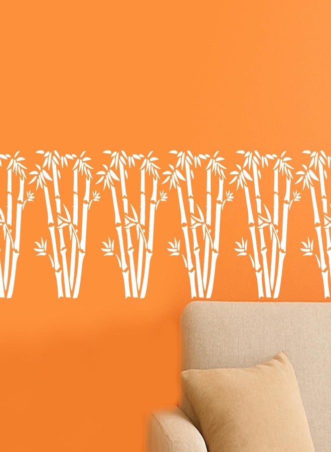 ARandNJ Painting for Wall Stencil (16X24 Inch) Theme:- Bamboo Tree Reusable Wall Stencils for Painting - DIY Reusable Design Suitable for Home & Office (Pack of 1) - Image 3